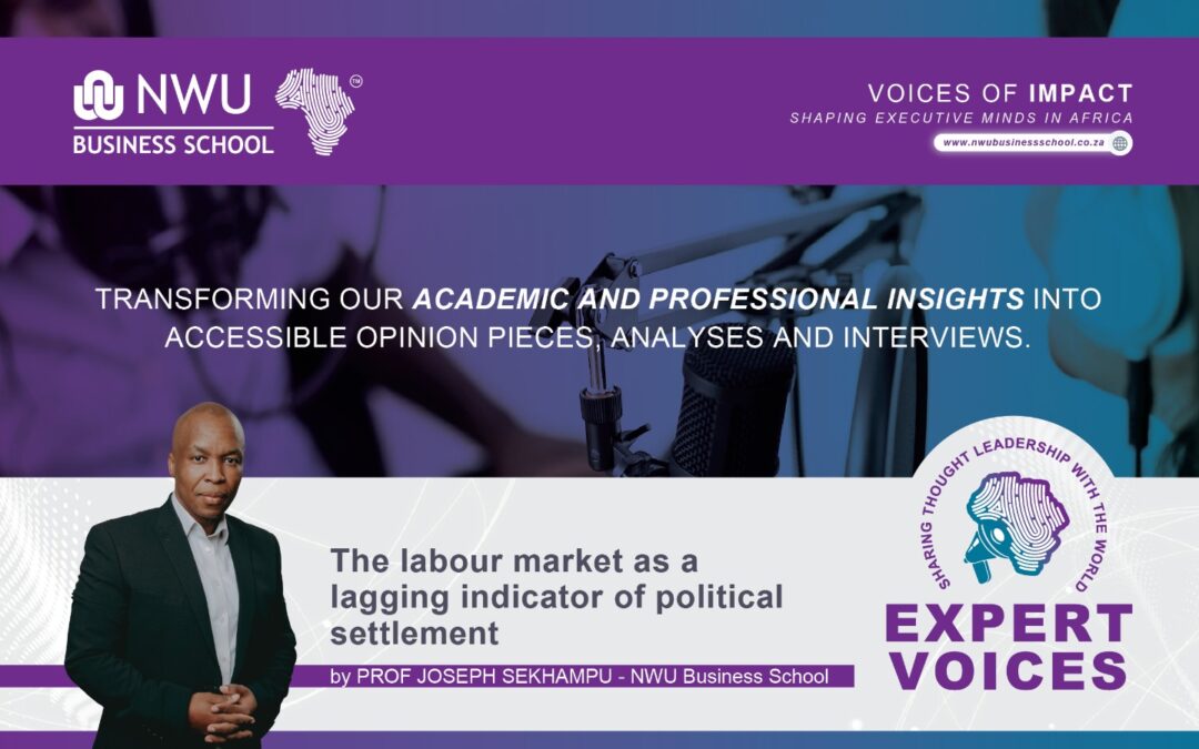 The labour market as a lagging indicator of political settlement