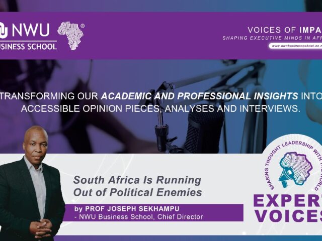 South Africa Is Running Out of Political Enemies