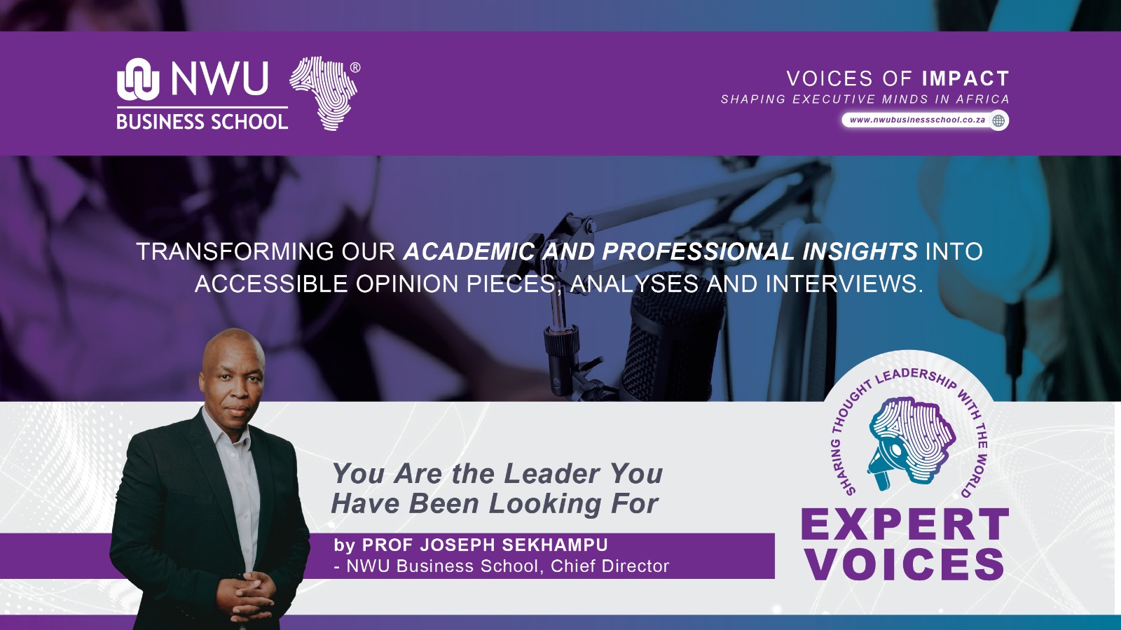You Are the Leader You Have Been Looking For